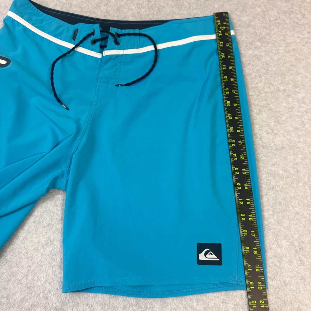 Quiksilver AG47 Dry Flight Board Shorts Mens 36 Blue Performance Swim Trunks - Picture 6 of 16